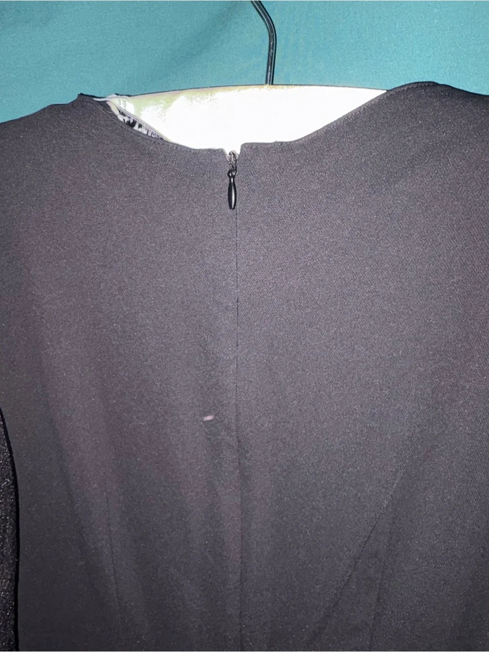 Zara Black chiffon Puff-Sleeve Blouse - Picture 6 of 8